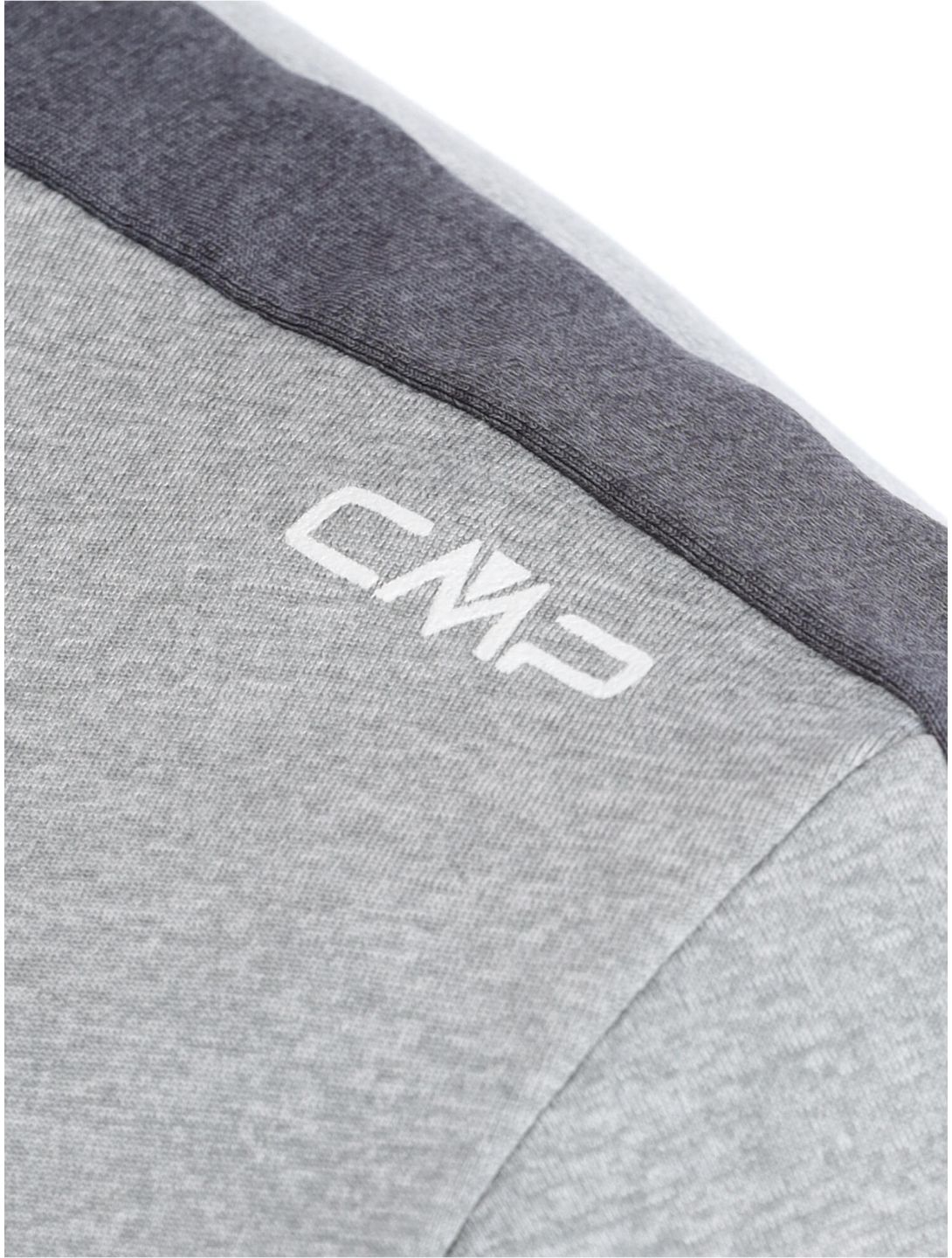 CMP, 32L0197 pullover men dark melange grey 