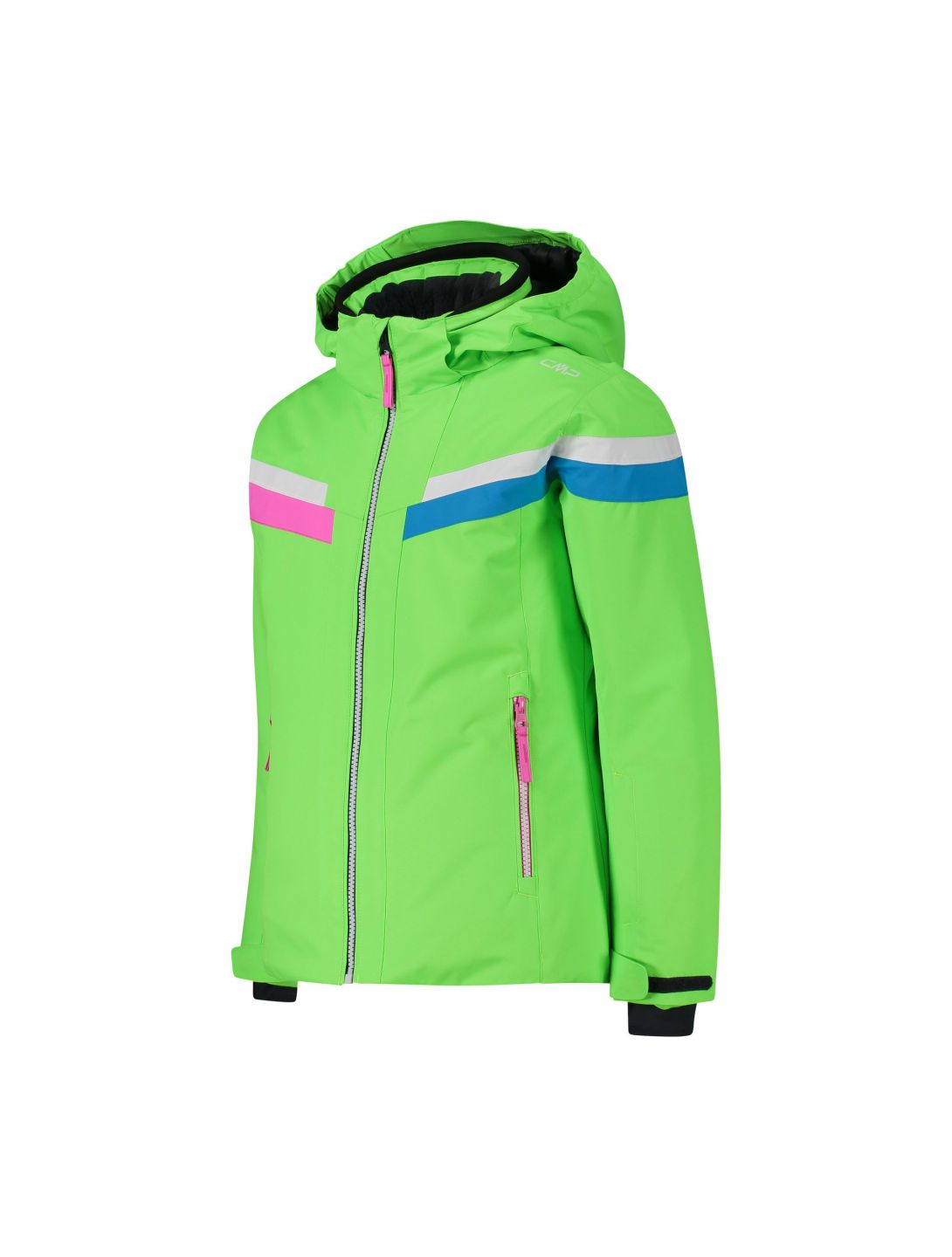 CMP, 32W0075 ski jacket kids apple fluo green 