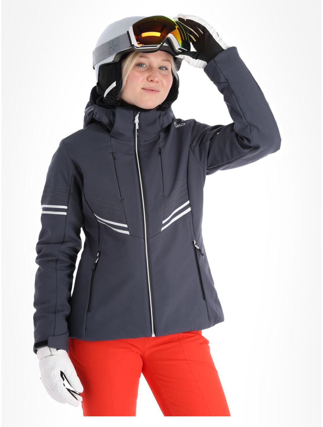 CMP, 32W0226 ski jacket women titanio grey 