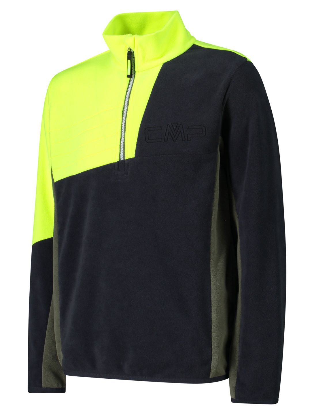 CMP, 33G1204 pullover kids Anthracite / Yellow Fluo grey, yellow 