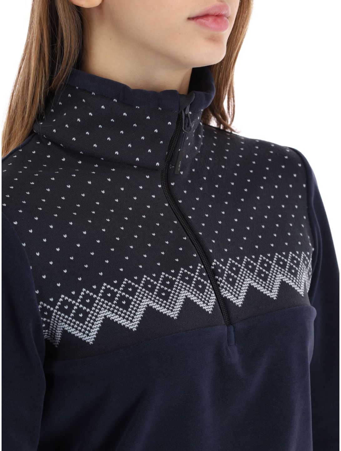 CMP, 33J1196 pullover women Black Blue blue 