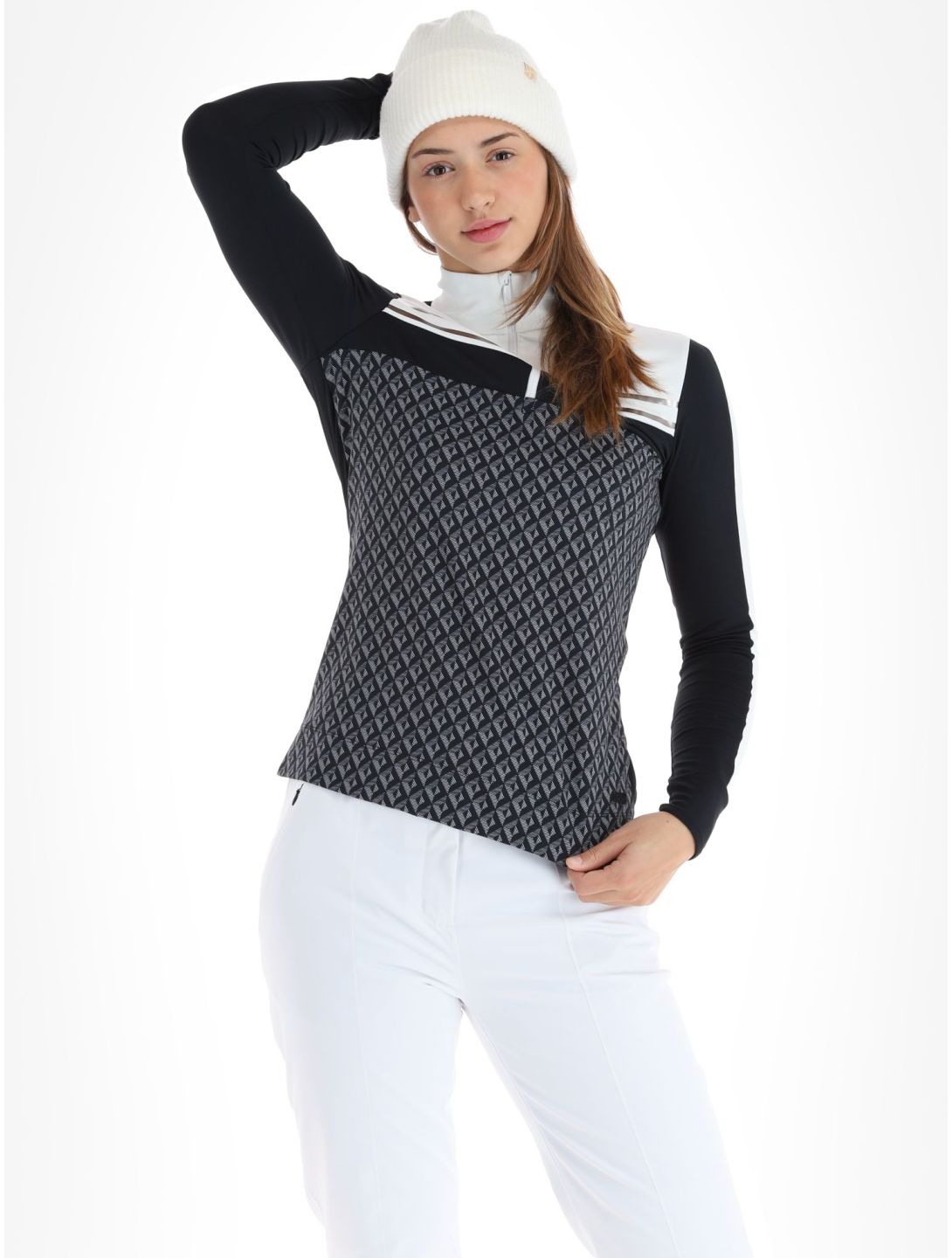 CMP, 33L0586 pullover women Black black, white 