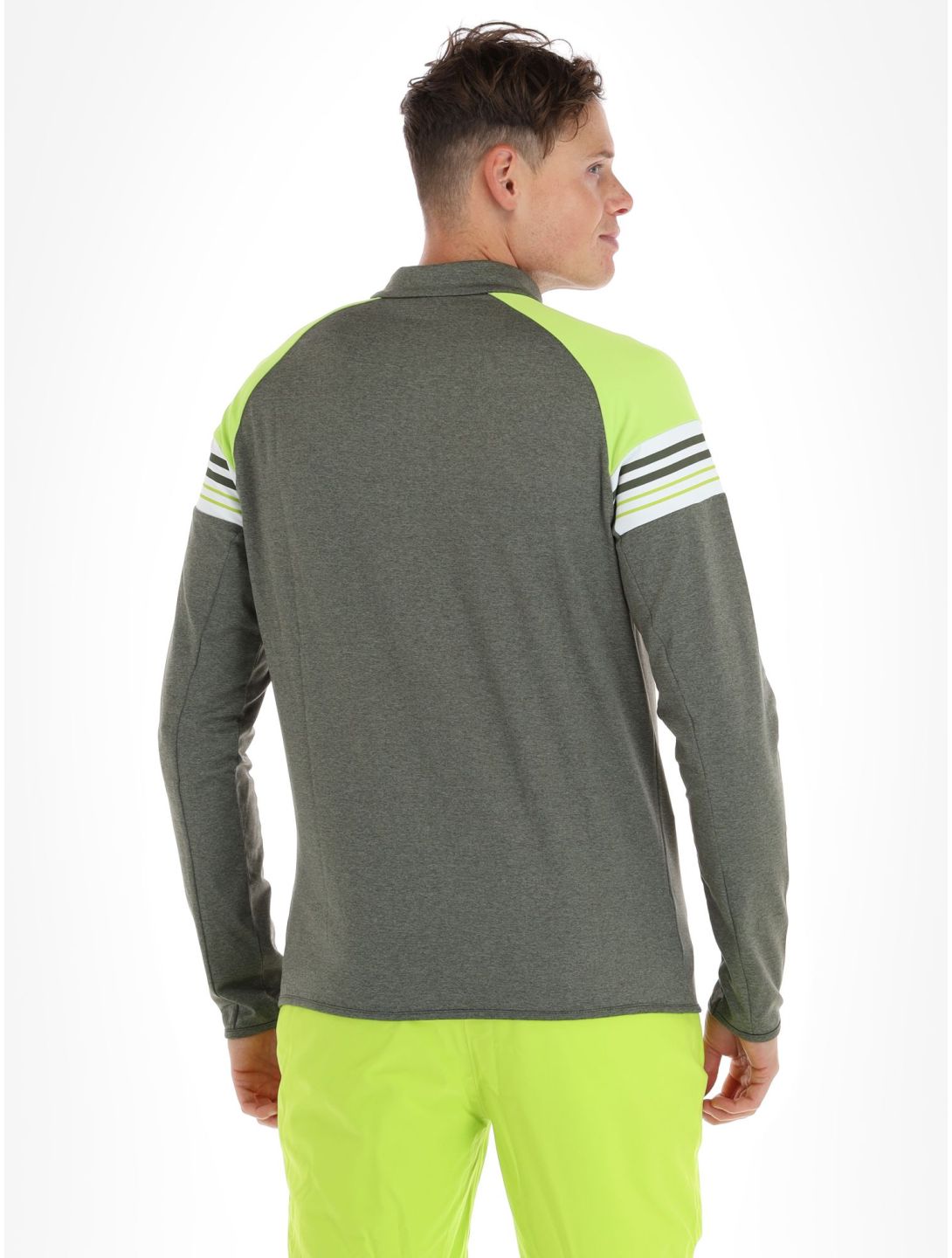 CMP, 33L1027 pullover men Kaki Mel. green 