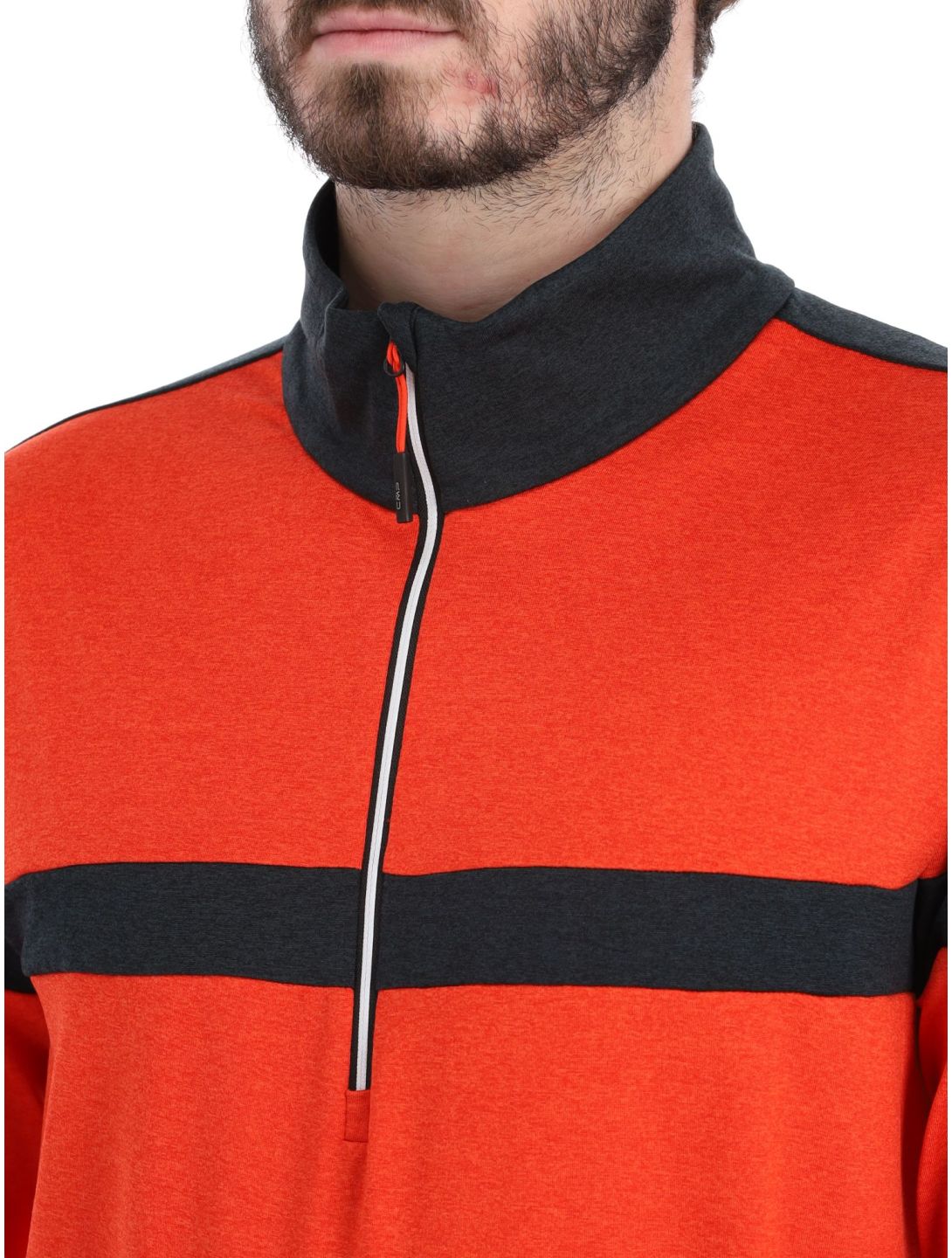 CMP, 33L1107 pullover men Flame Mel. orange 