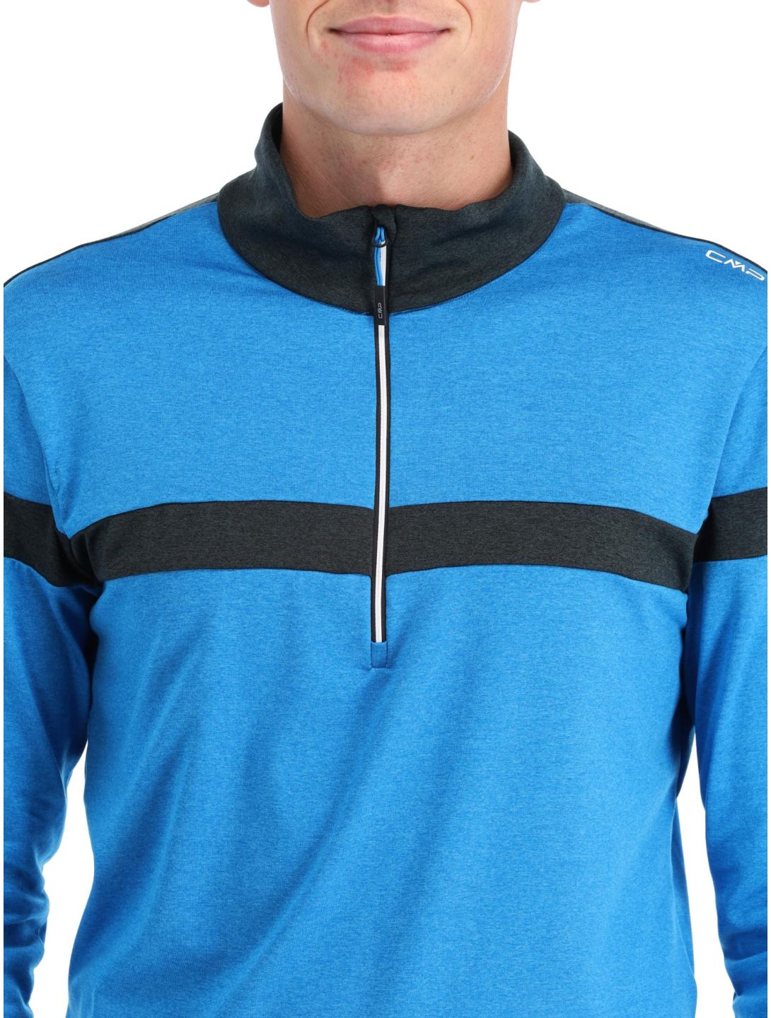 CMP, 33L1107 pullover men River Mel. blue 