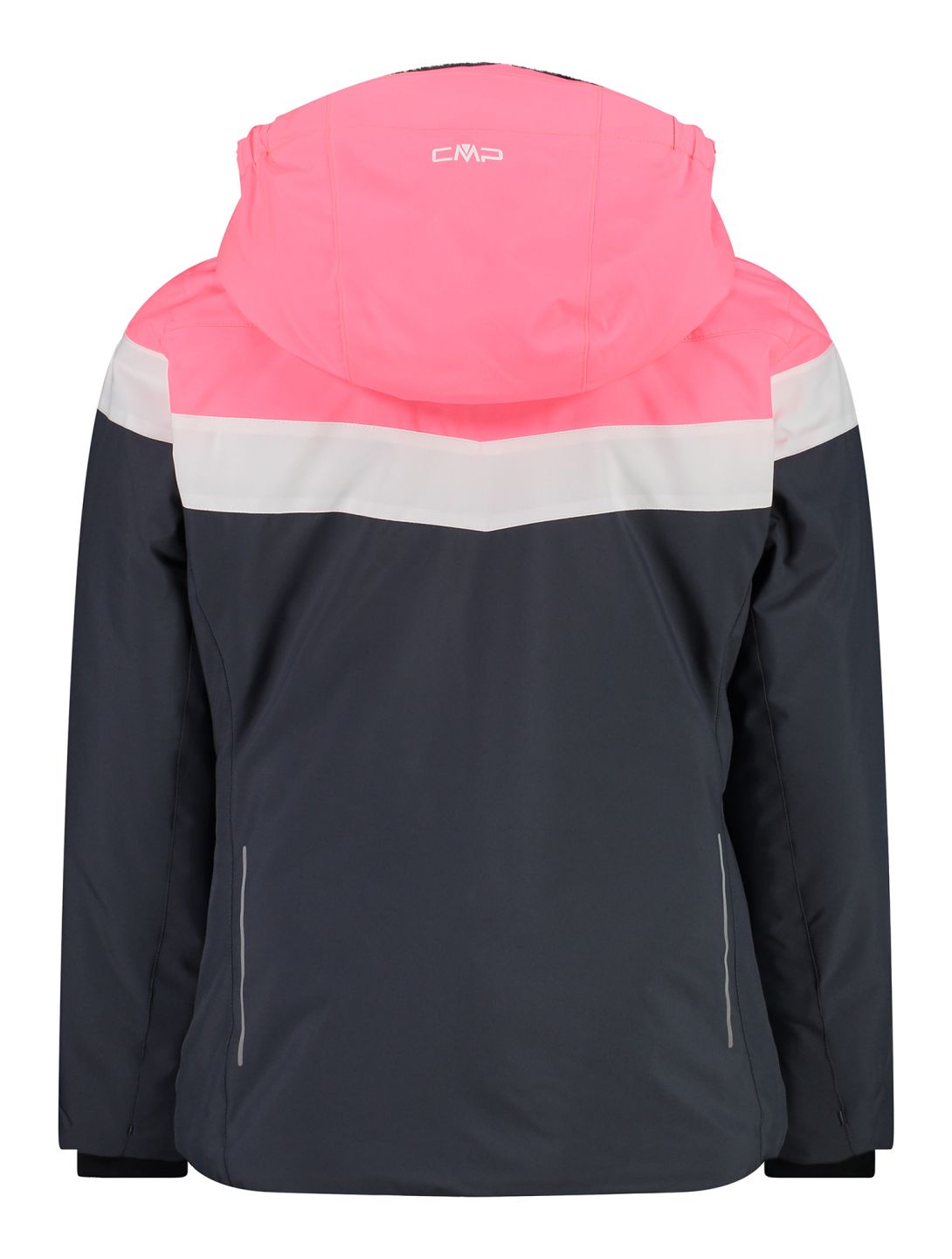 CMP, 33W0215 ski jacket kids Titanium grey, pink 