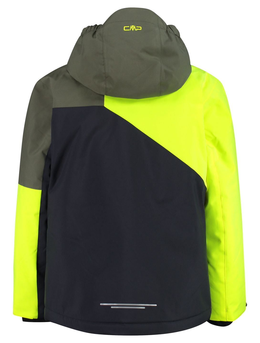 CMP, 33W0624 ski jacket kids Anthracite / Yellow Fluo grey, yellow 