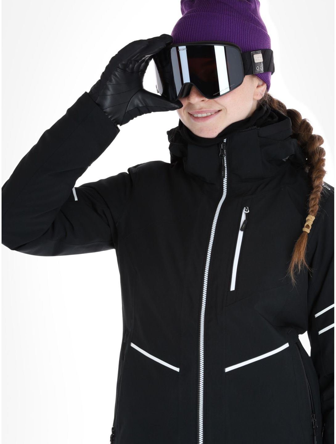 CMP, 33W0666 ski jacket women Black black 