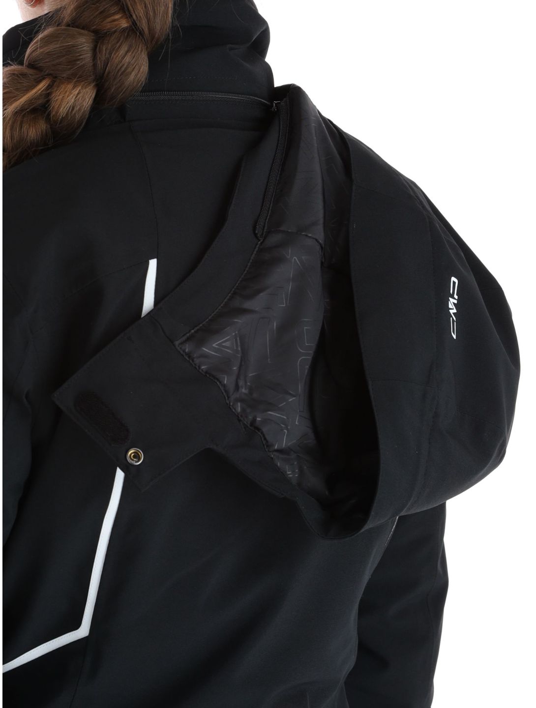 CMP, 33W0666 ski jacket women Black black 