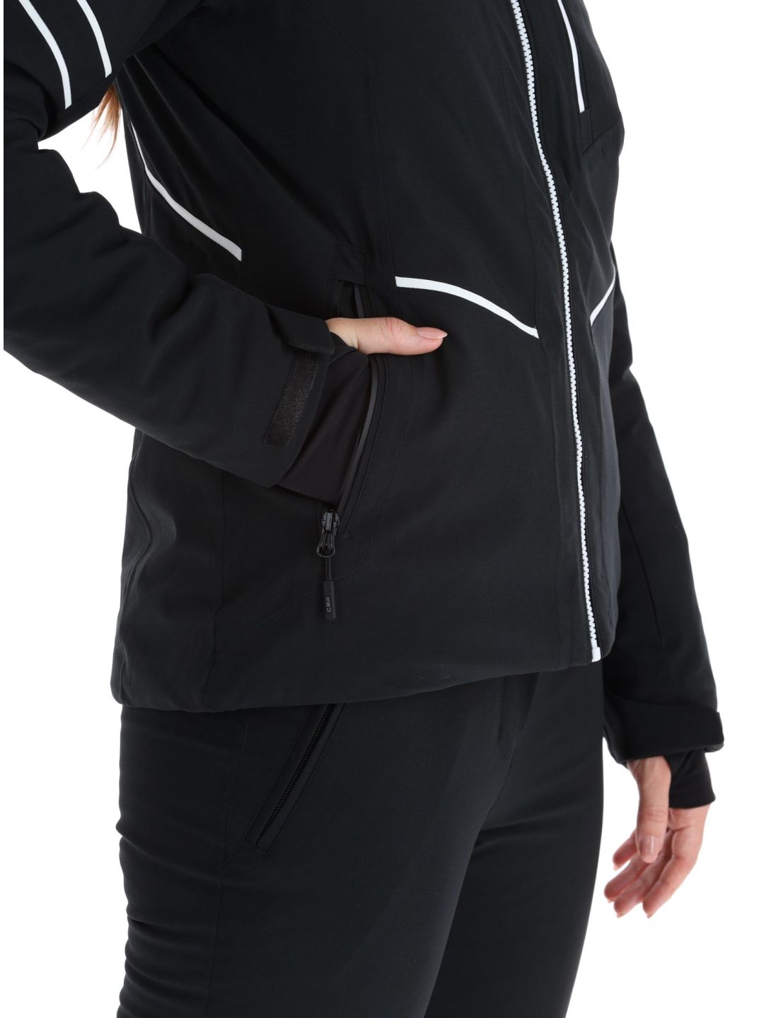 CMP, 33W0666 ski jacket women Black black 