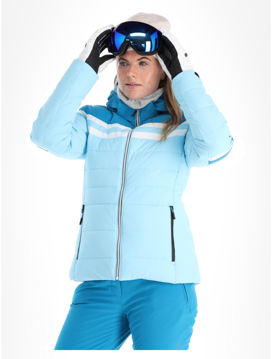 CMP, 33W0736 ski jacket women Anise blue 