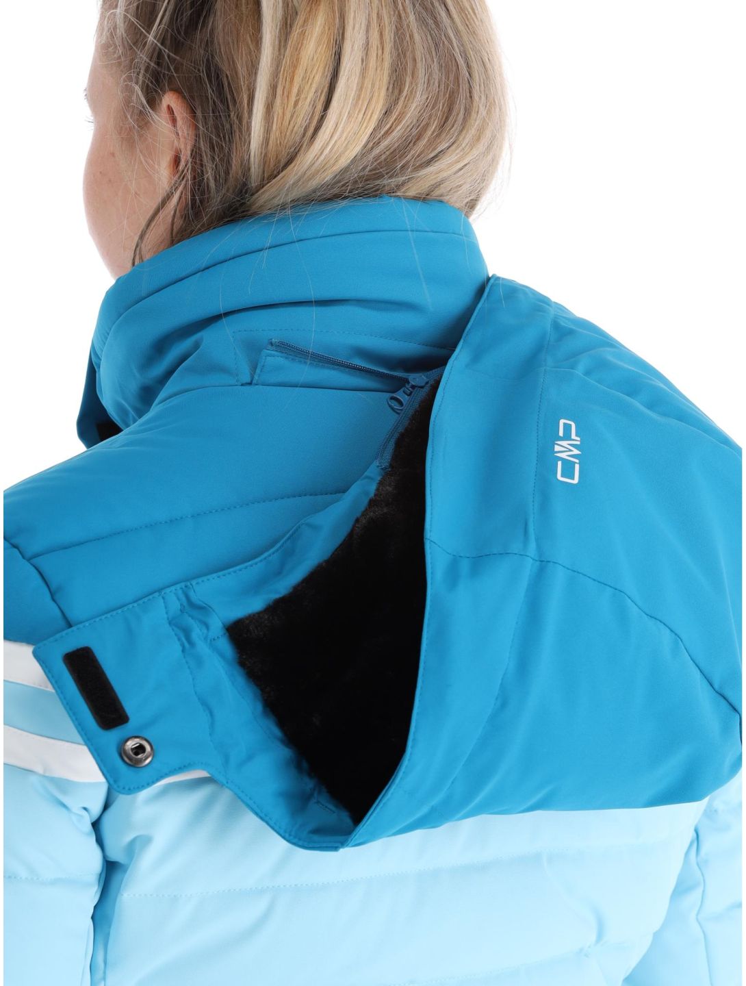 CMP, 33W0736 ski jacket women Anise blue 