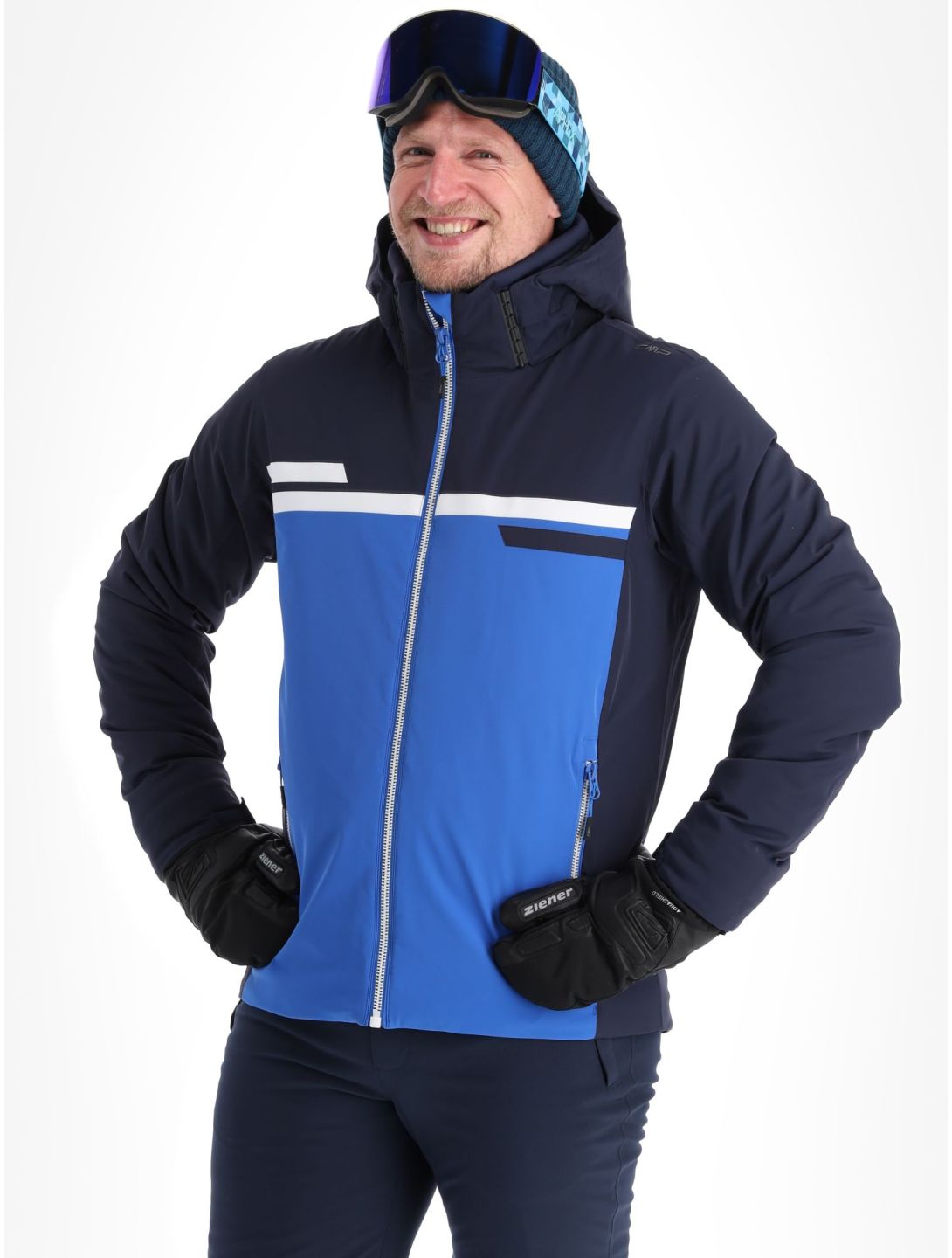 CMP, 33W0747 ski jacket men Royal black, blue 