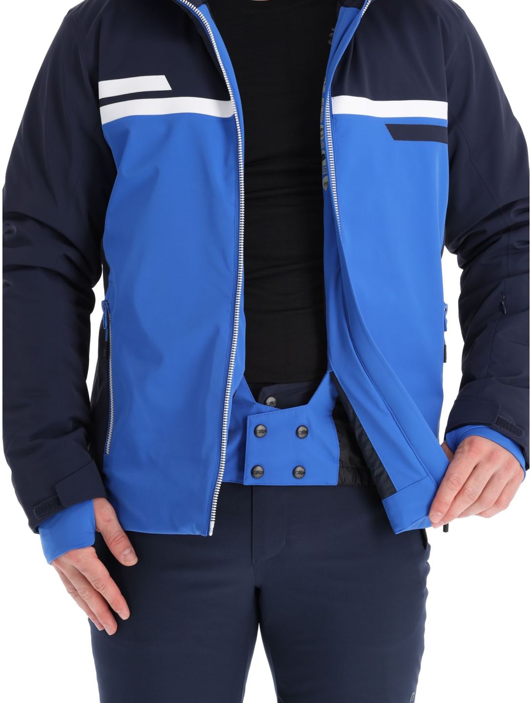 CMP, 33W0747 ski jacket men Royal black, blue 