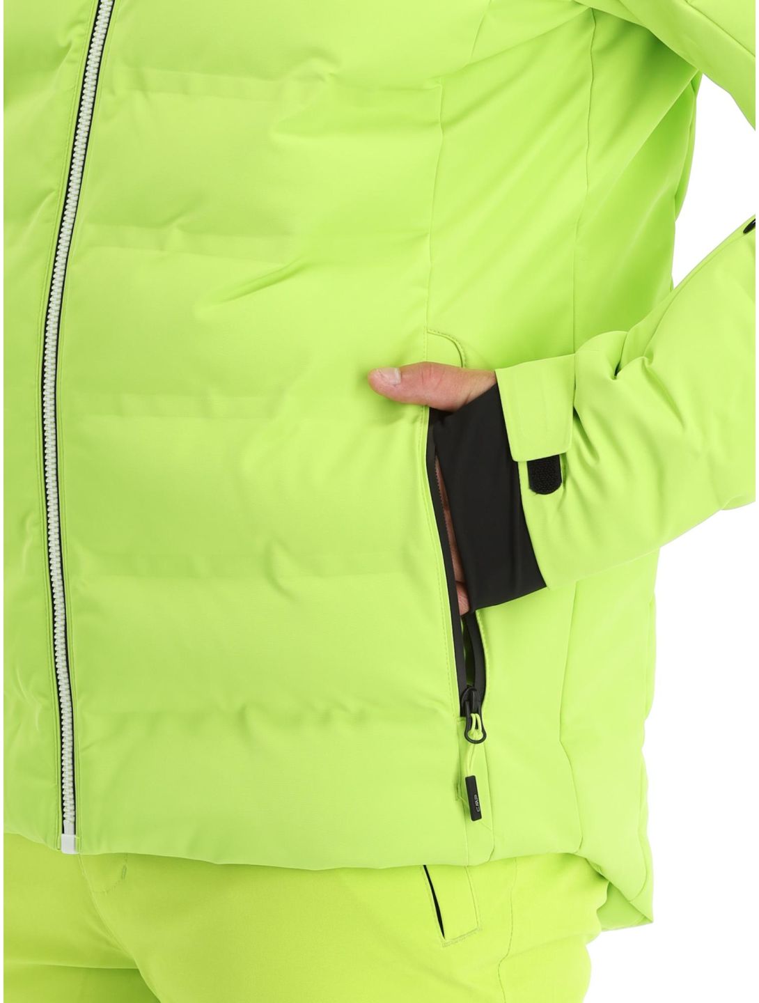 CMP, 33W0767 ski jacket men Acid green 