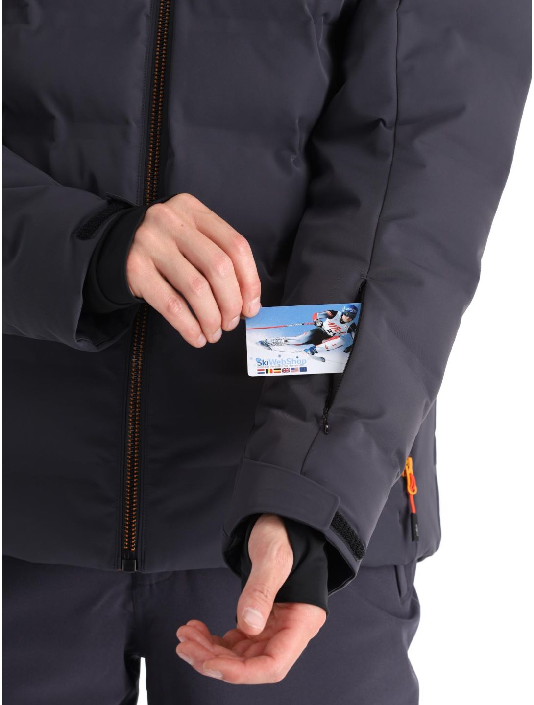 CMP, 33W0767 ski jacket men Anthracite grey 