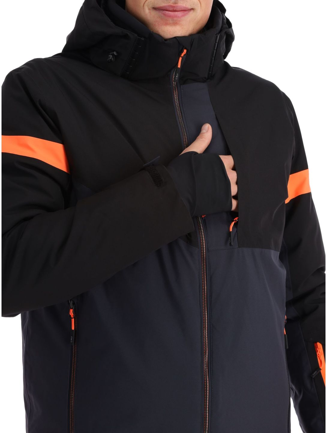 CMP, 33W0807 ski jacket men Anthracite grey 