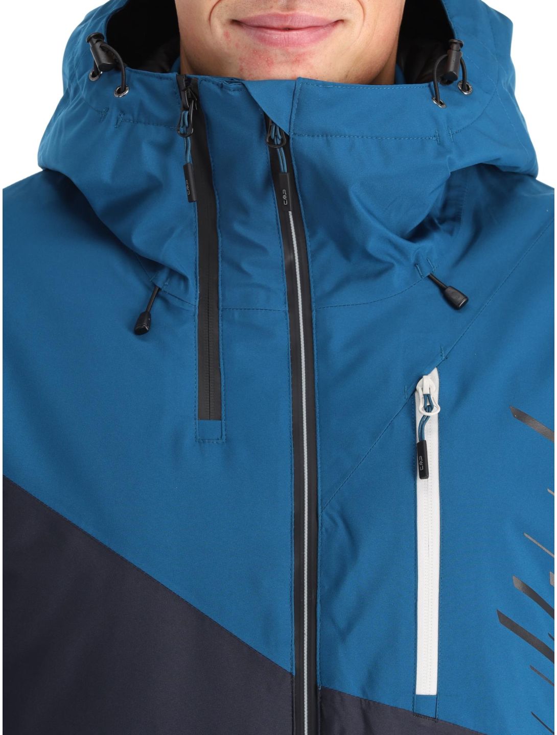 CMP, 33W0817 ski jacket men Petrol blue 