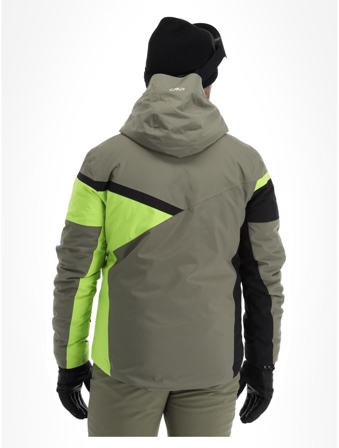 CMP, 33W0827 ski jacket men Kaki green 