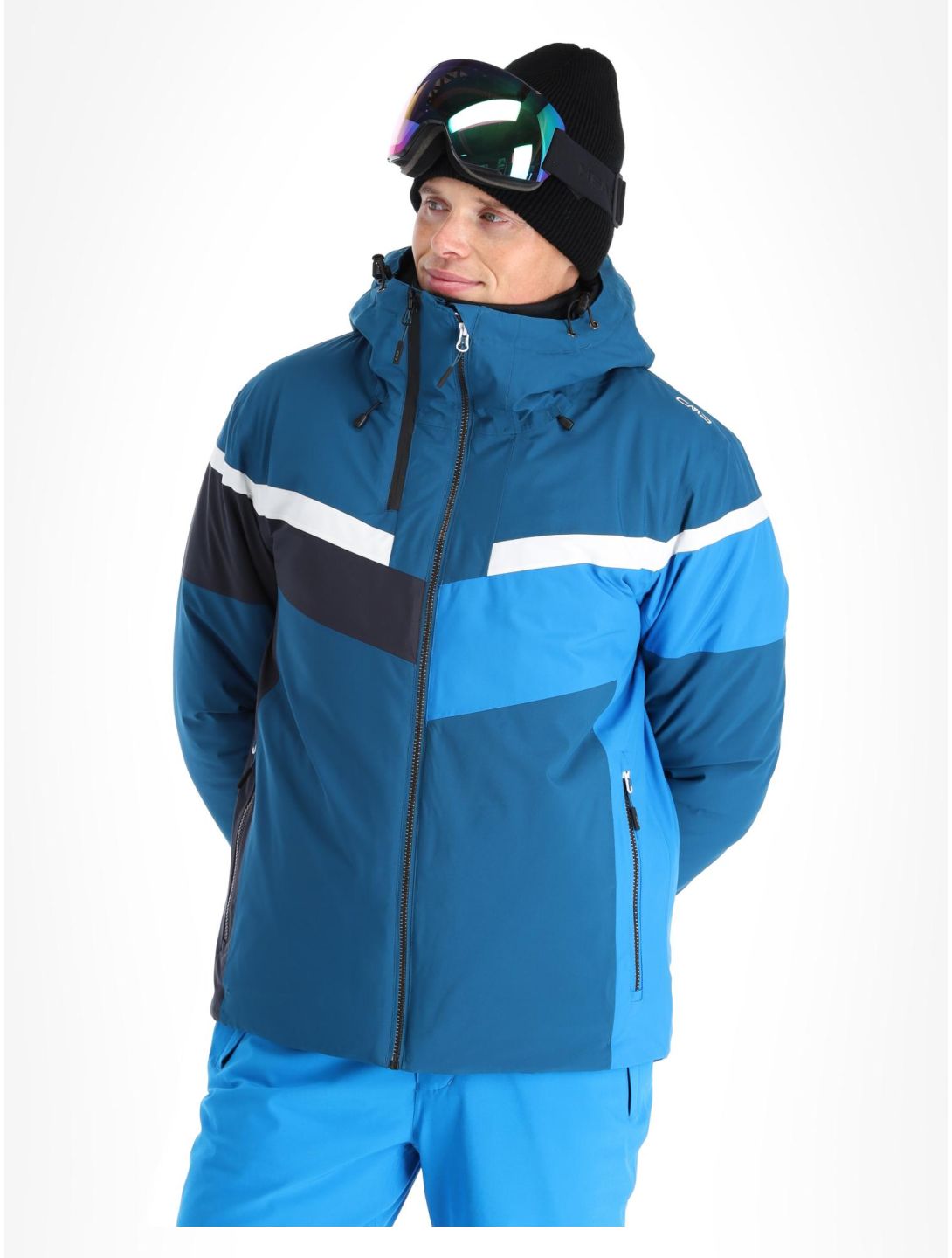 CMP, 33W0827 ski jacket men Petrol blue 