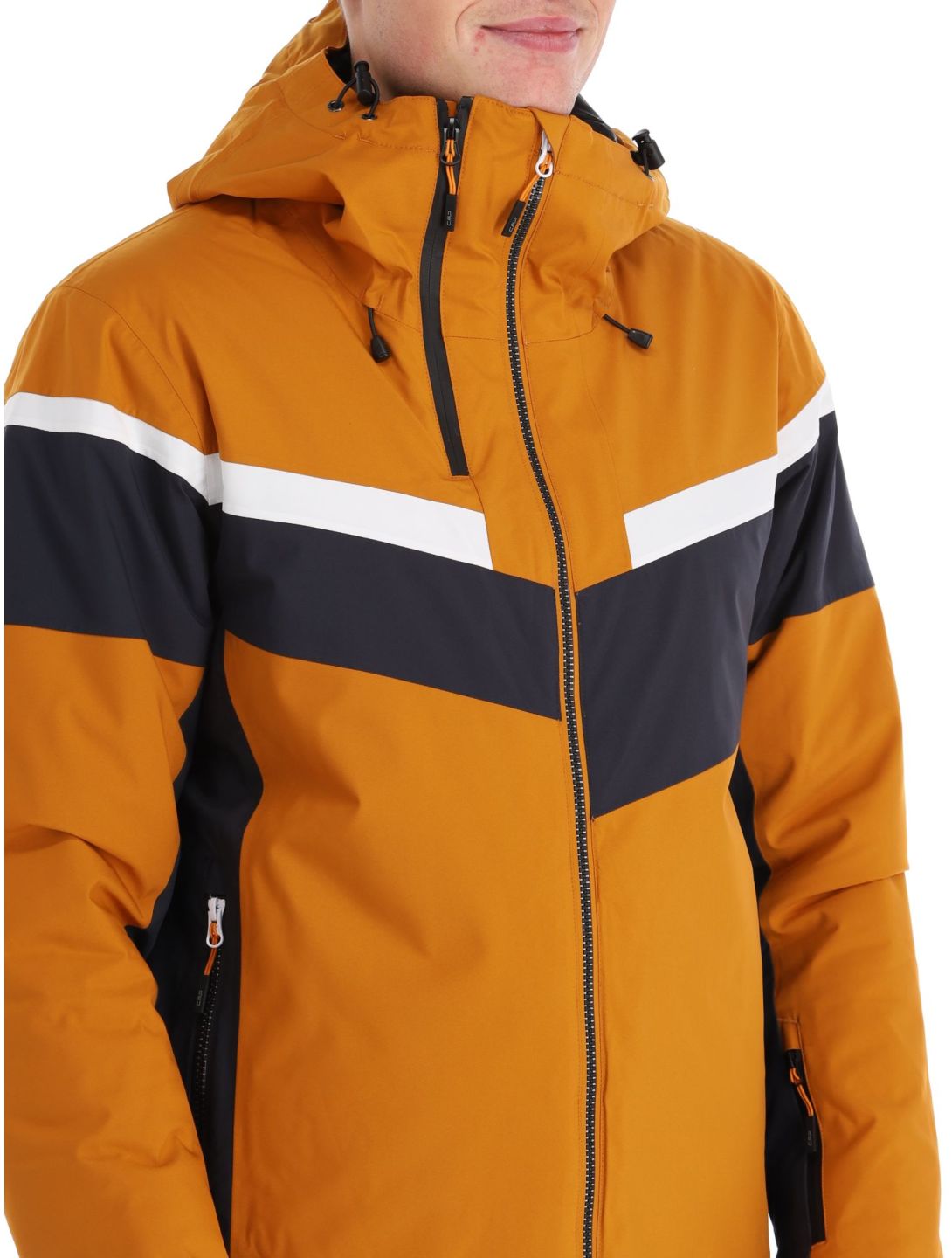 CMP, 33W0827 ski jacket men Pumpkin orange 