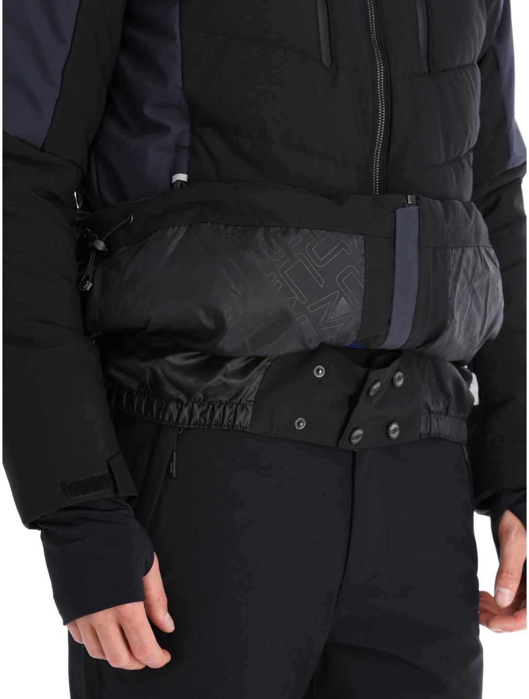 CMP, 33W0837 ski jacket men Black black, grey 