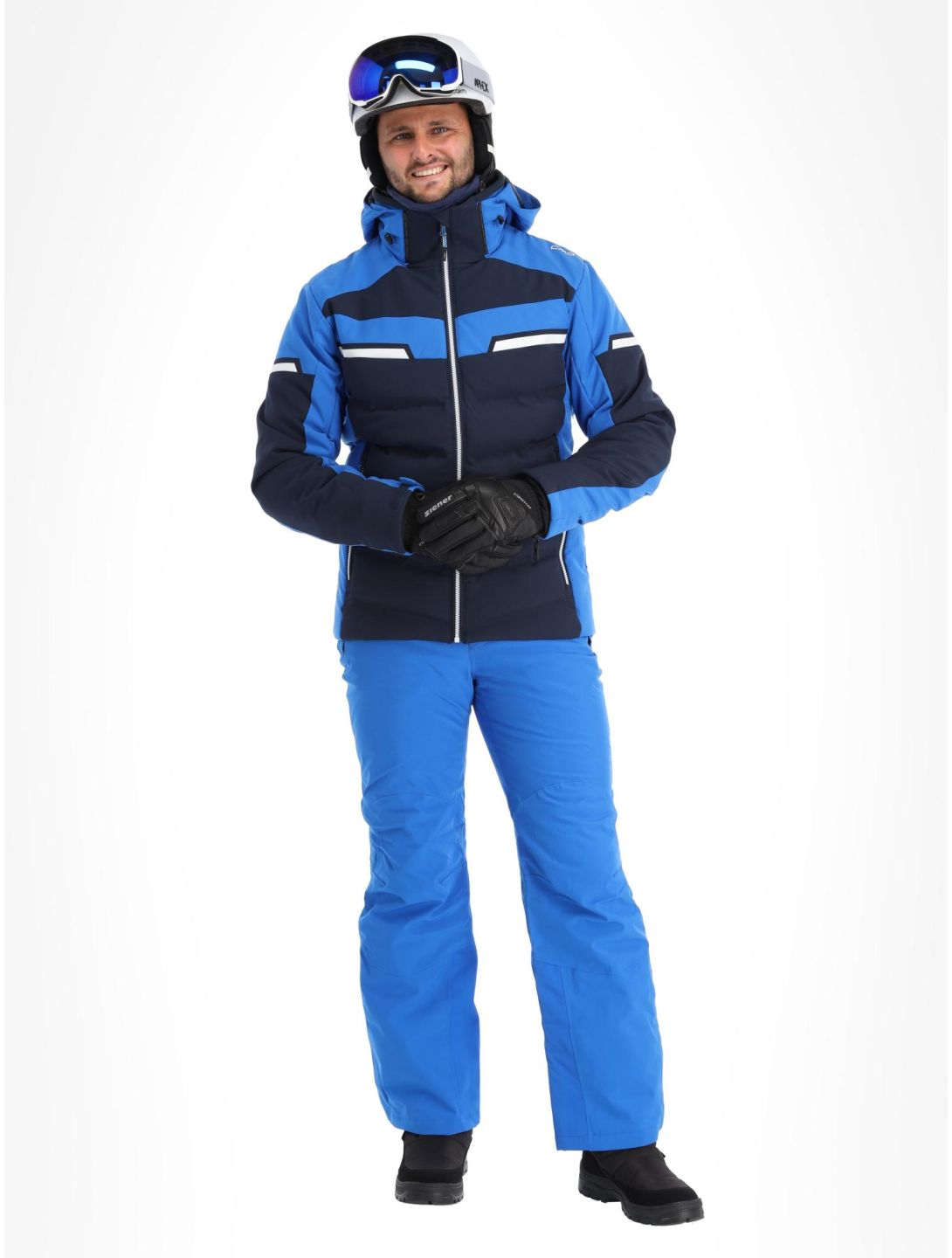 CMP, 33W0887 ski jacket men Black Blue blue 