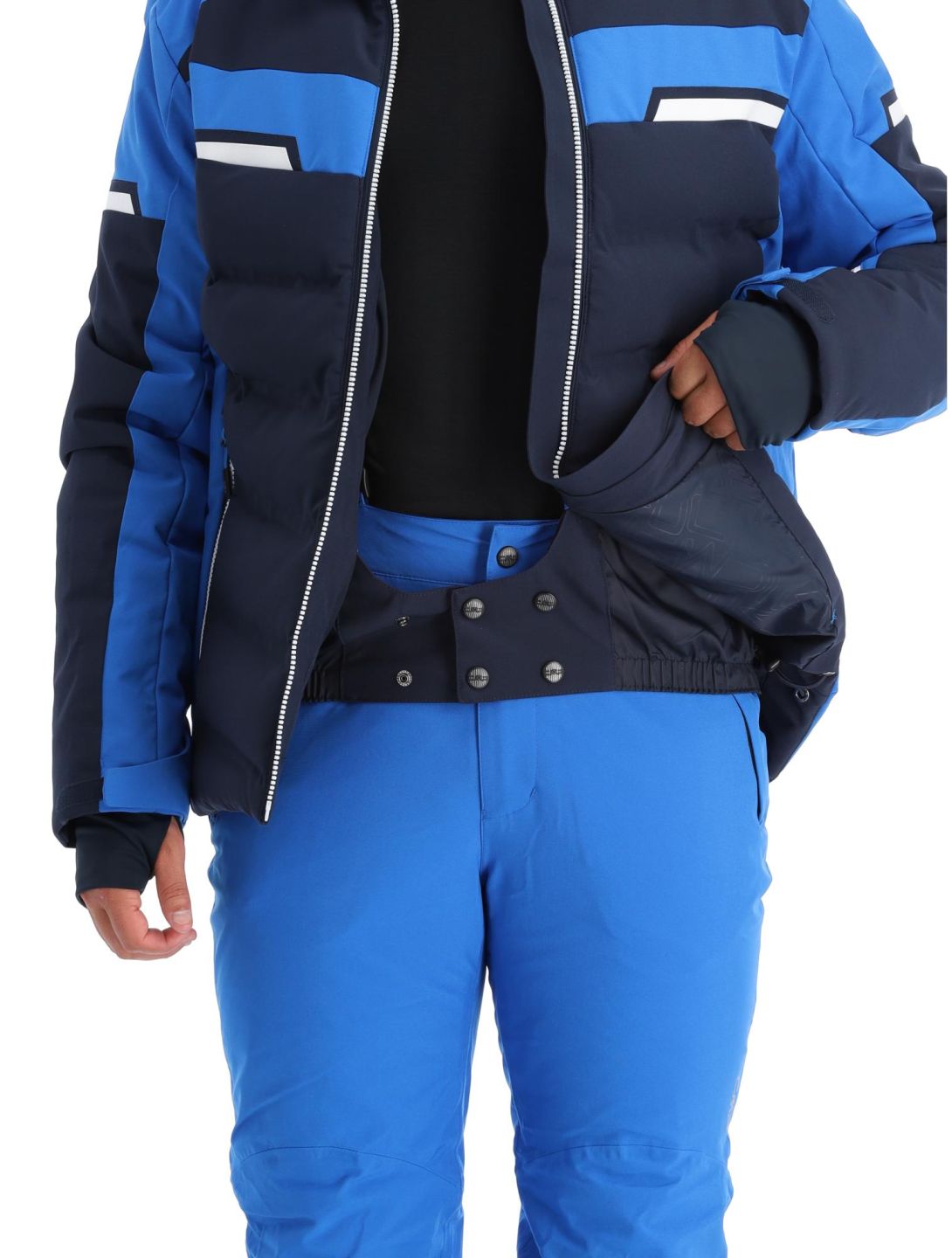 CMP, 33W0887 ski jacket men Black Blue blue 