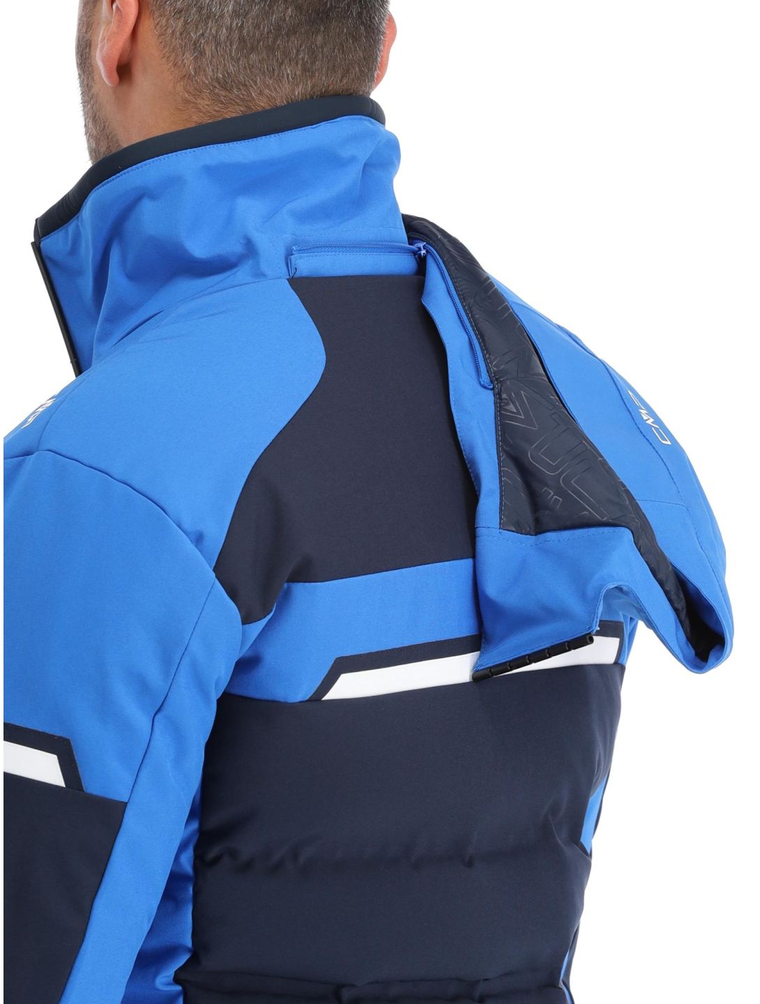 CMP, 33W0887 ski jacket men Black Blue blue 