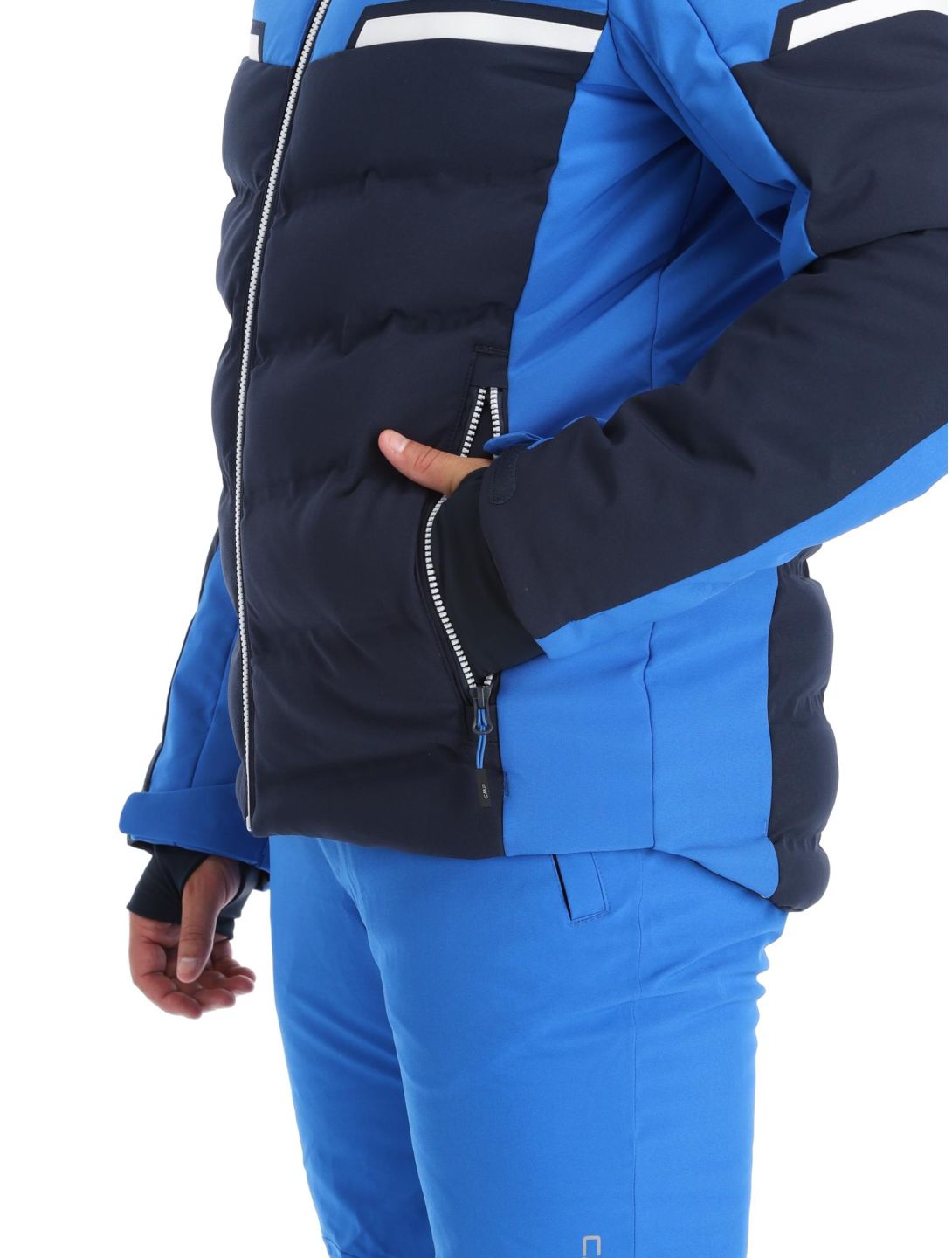 CMP, 33W0887 ski jacket men Black Blue blue 