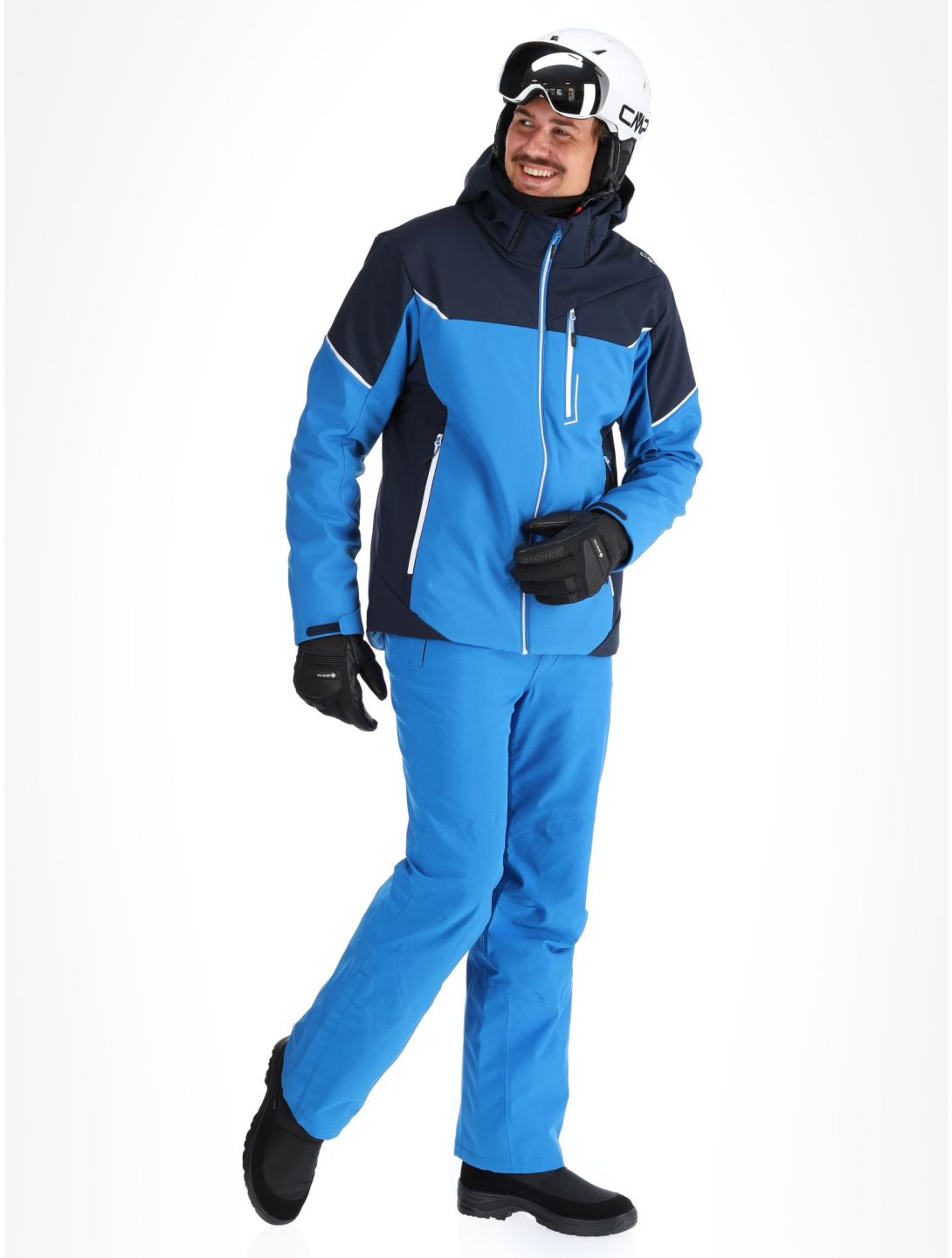 CMP, 33W0897 softshell ski jacket men Sapphire blue 