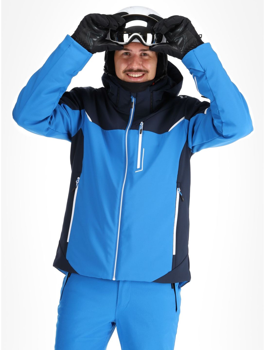 CMP, 33W0897 softshell ski jacket men Sapphire blue 