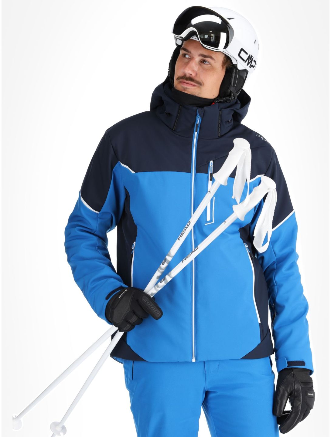 CMP, 33W0897 softshell ski jacket men Sapphire blue 