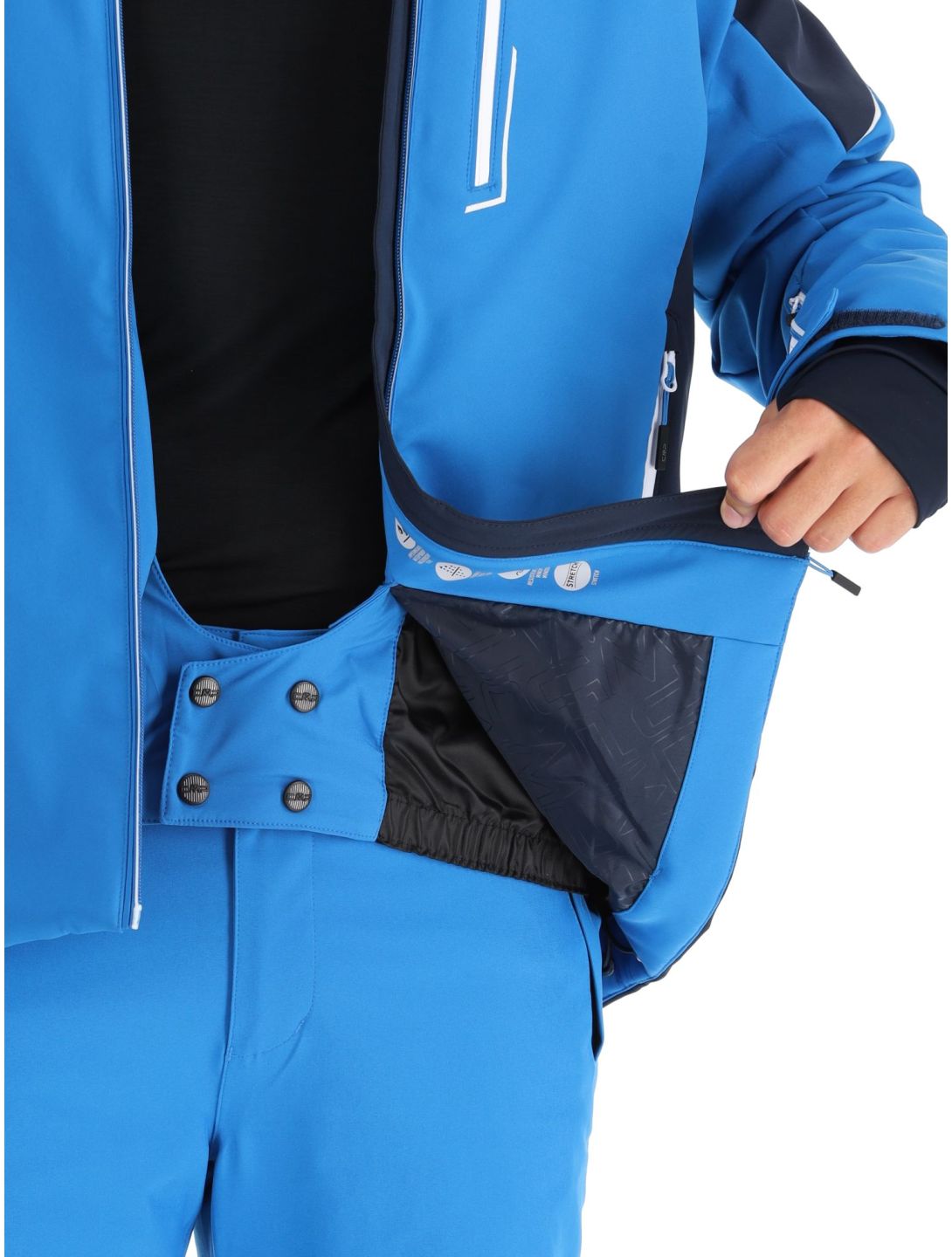 CMP, 33W0897 softshell ski jacket men Sapphire blue 