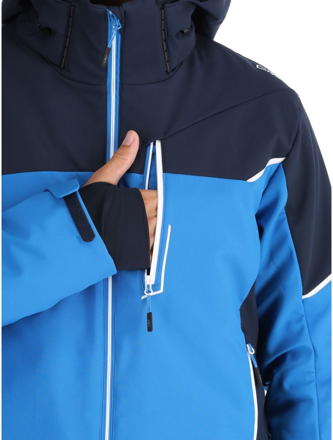 CMP, 33W0897 softshell ski jacket men Sapphire blue 