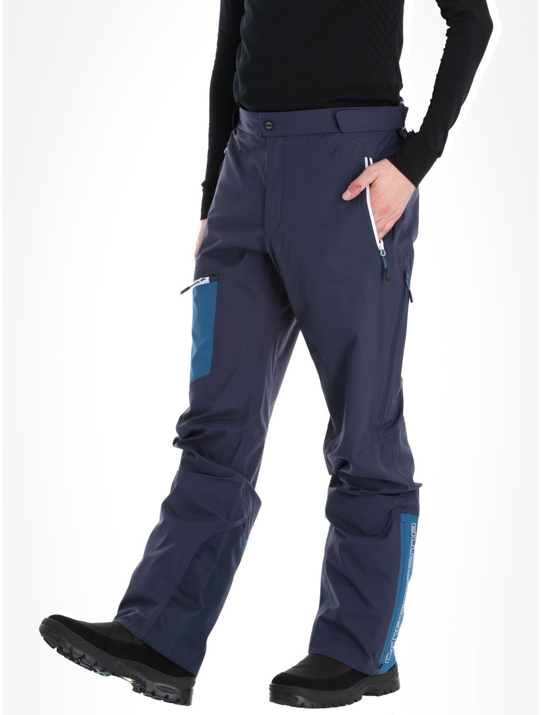 CMP, 33W2887 hardshell ski pants men B.Blue Petrol blue 