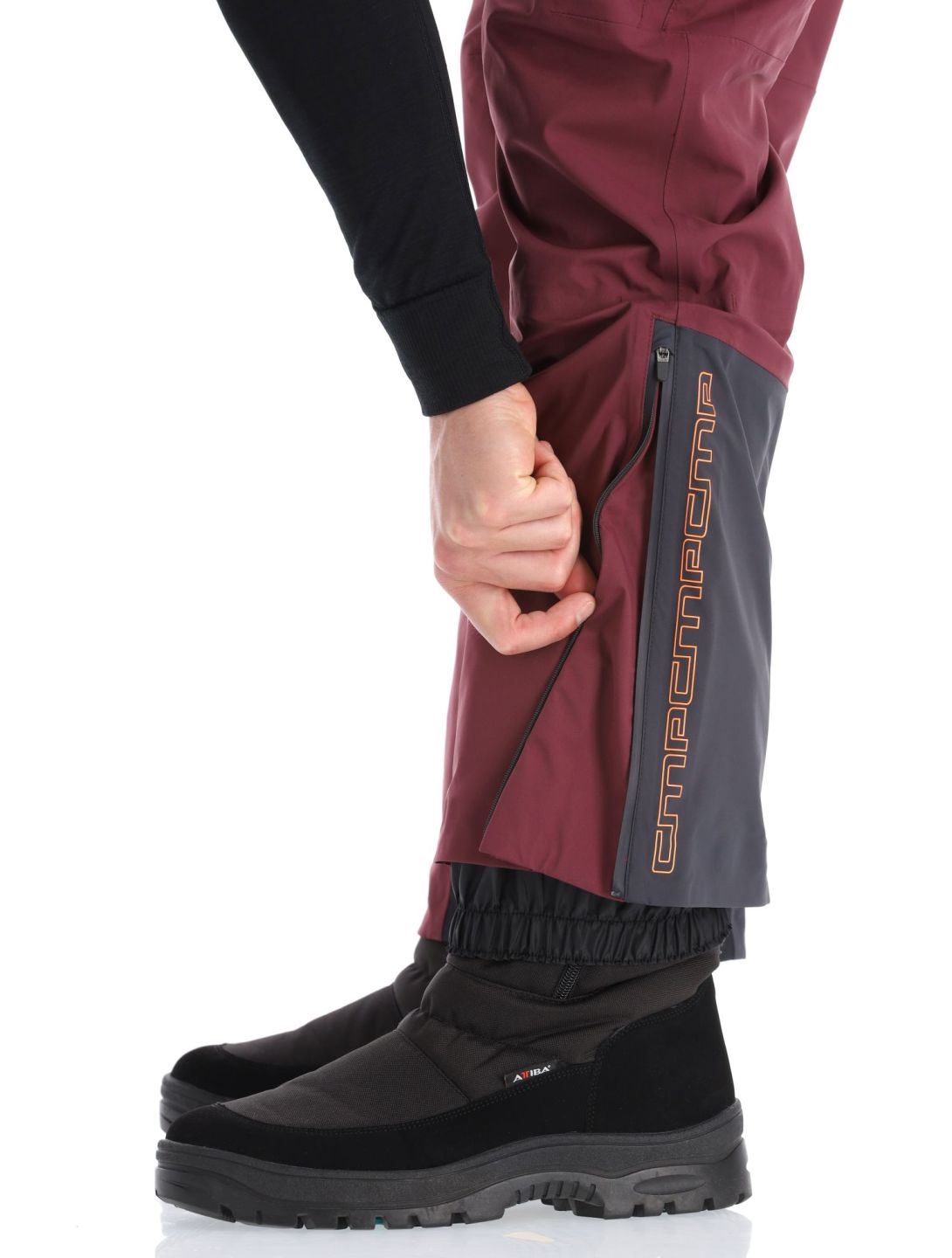 CMP, 33W2887 hardshell ski pants men Burgundy burgundy 