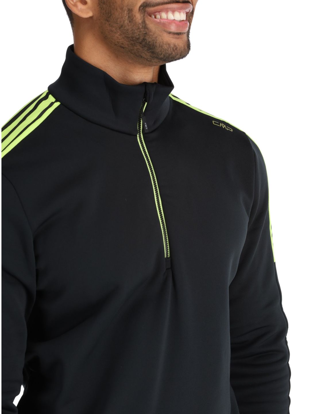 CMP, 34E4117 pullover men Black black 