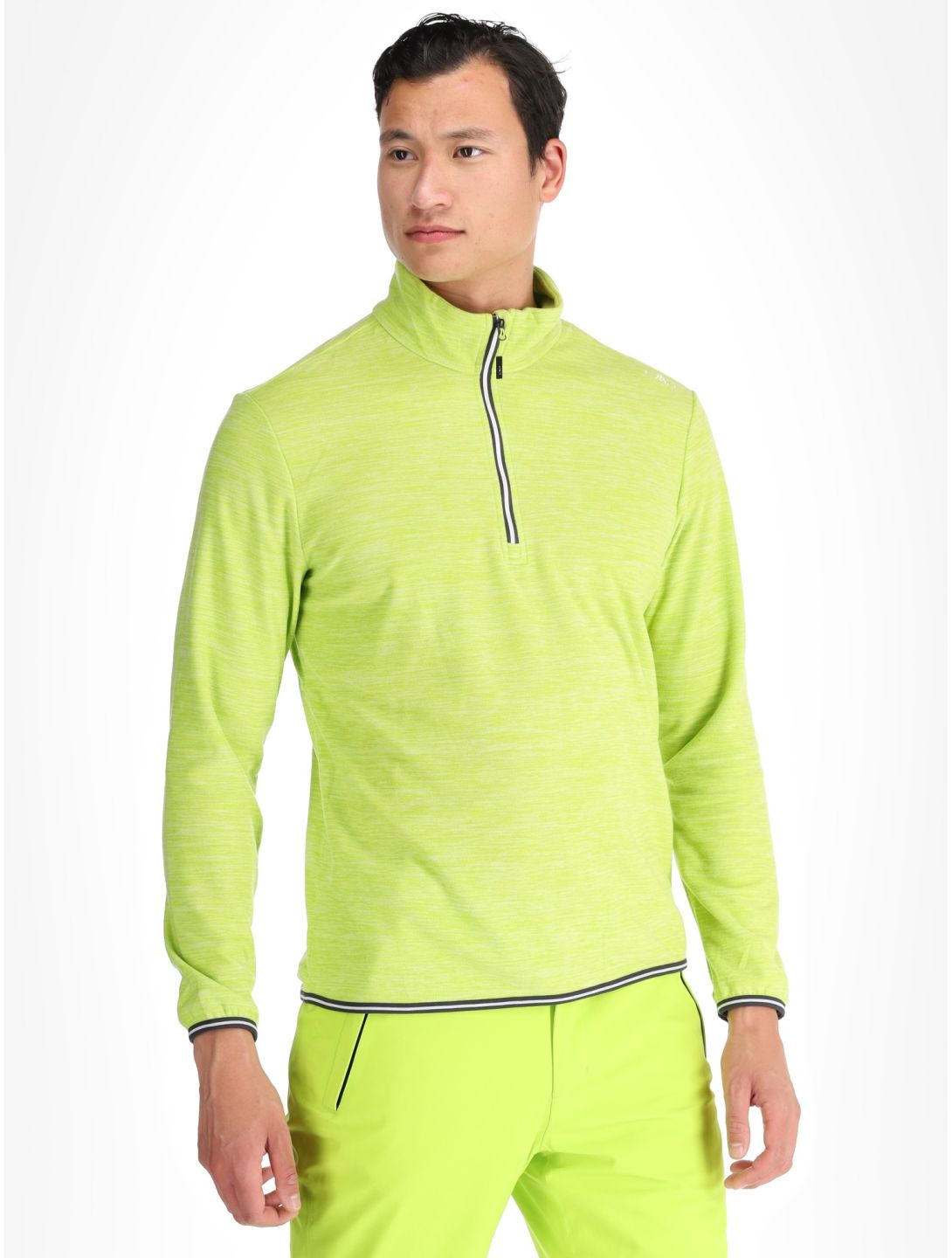 CMP, 34G4897 pullover men Acid Melange green 