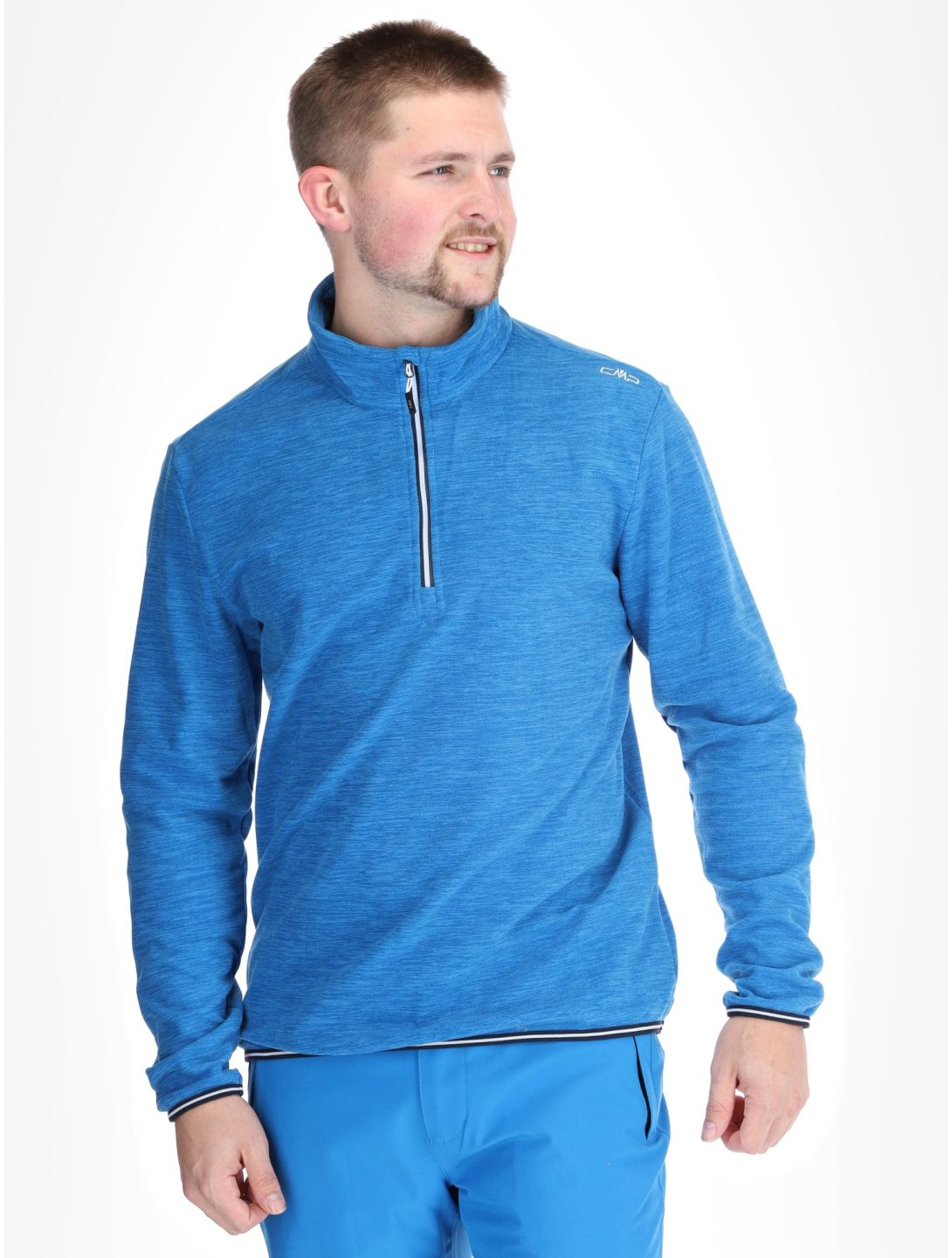 CMP, 34G4897 pullover men Sapphire Melange blue 