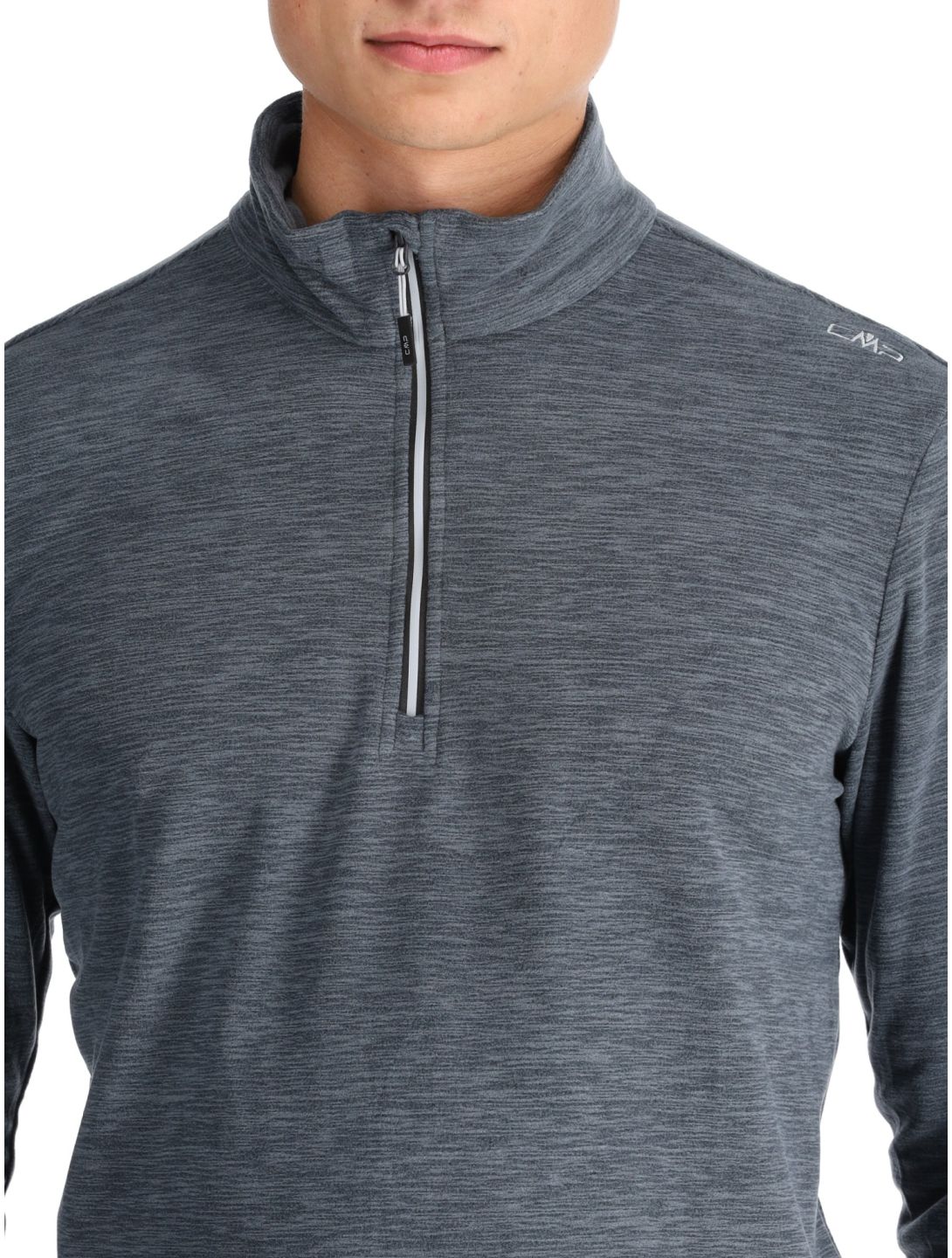 CMP, 34G4897 pullover men Titanium Melange grey 