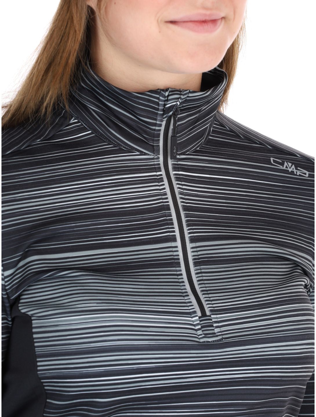 CMP, 34L2096 pullover women Black / Anthracite black, grey 