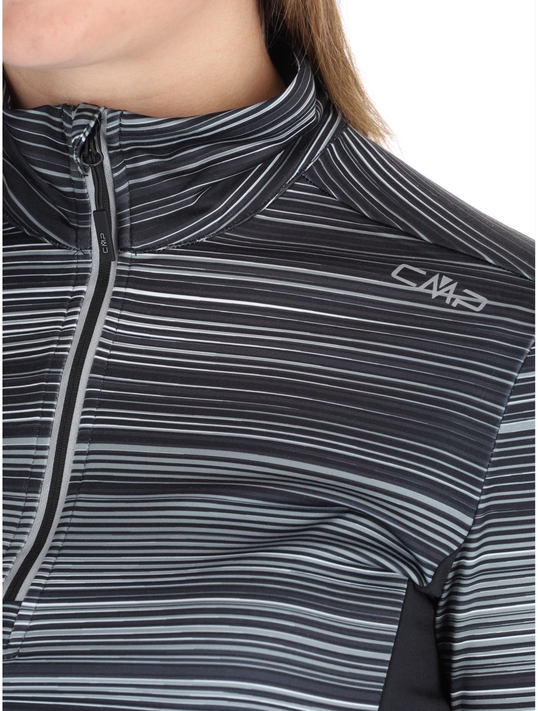 CMP, 34L2096 pullover women Black / Anthracite black, grey 