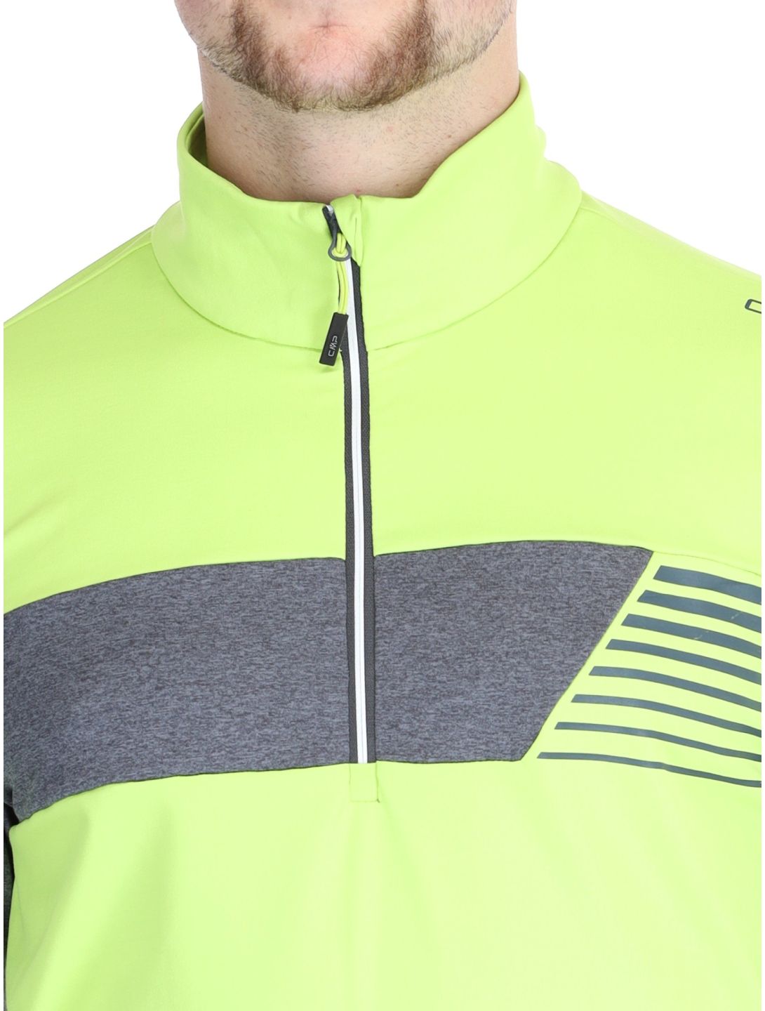 CMP, 34L4137 pullover men Acid green 