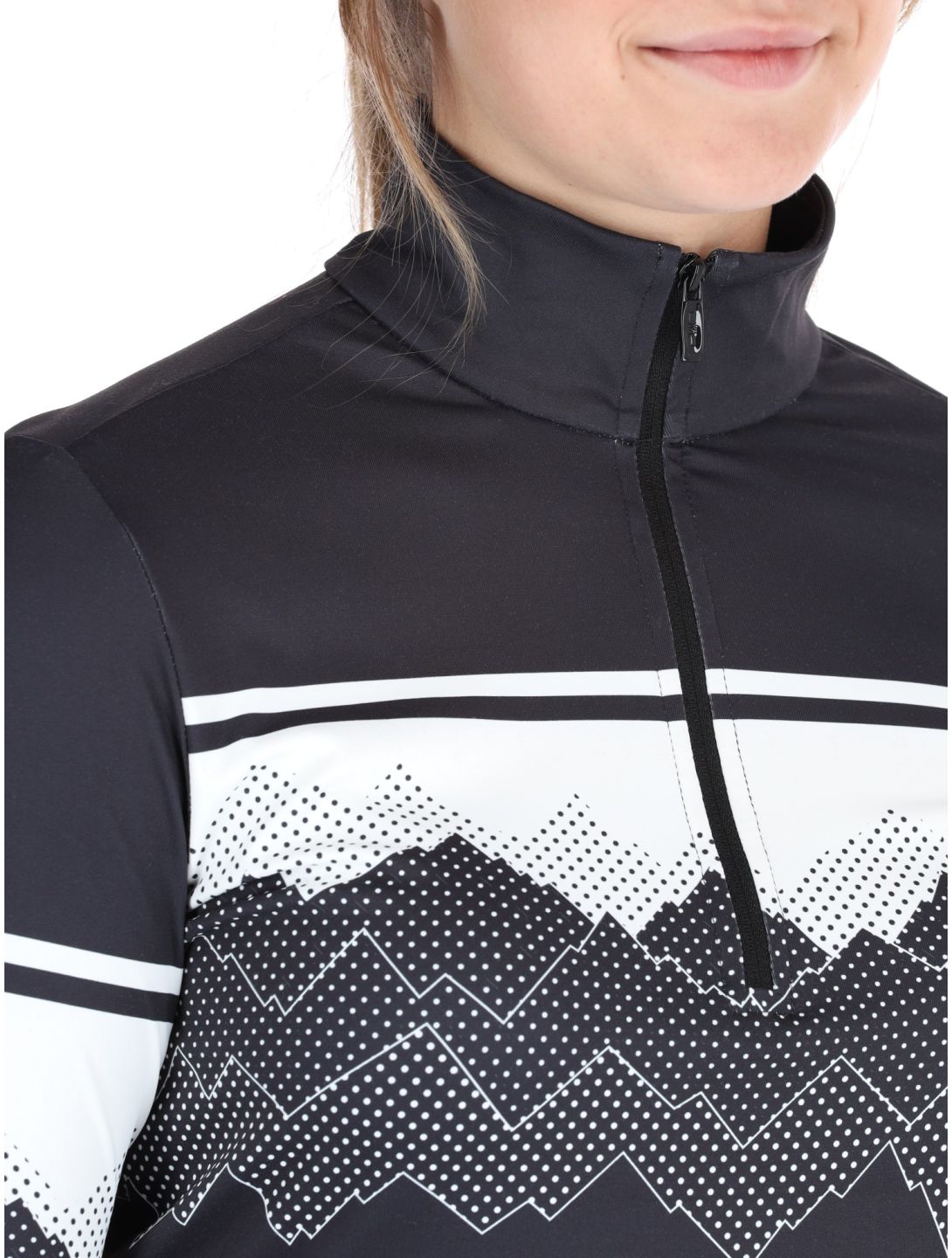 CMP, 34L4216 pullover women Black / White black 