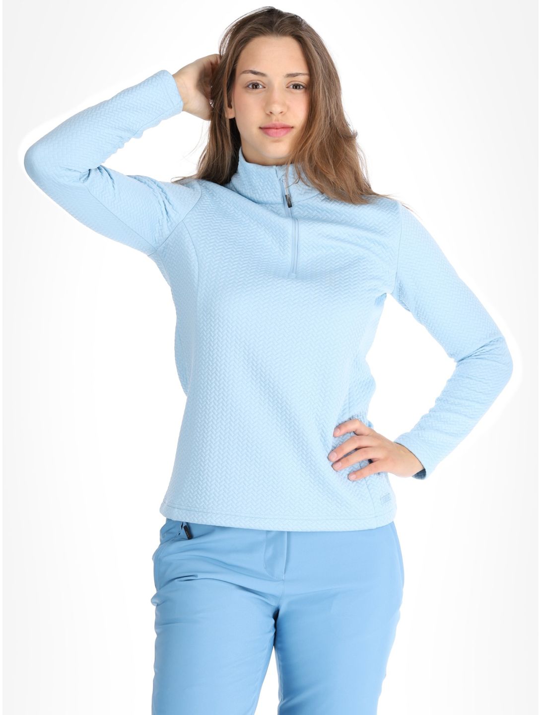 CMP, 34L4226 pullover women Skylight Blue blue 