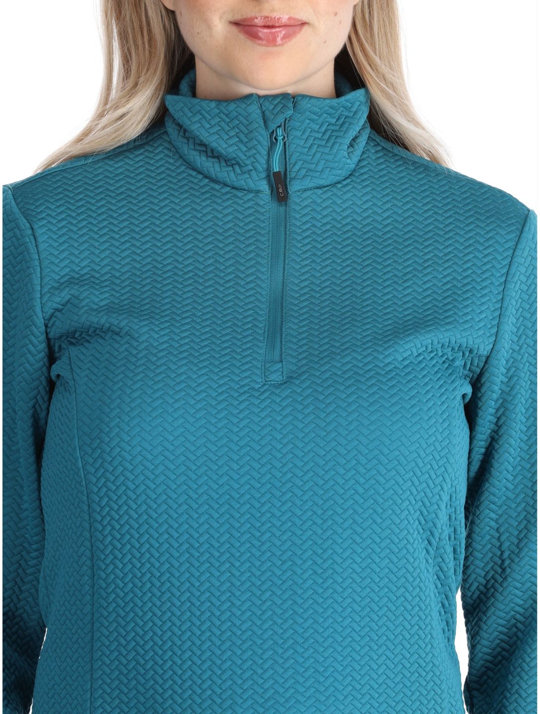 CMP, 34L4226 pullover women Teal green 