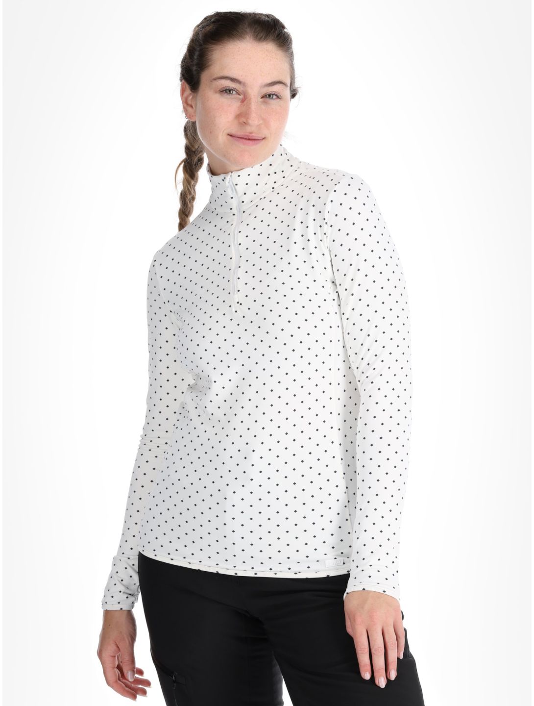 CMP, 34L4306 pullover women White / Anthracite grey, white 