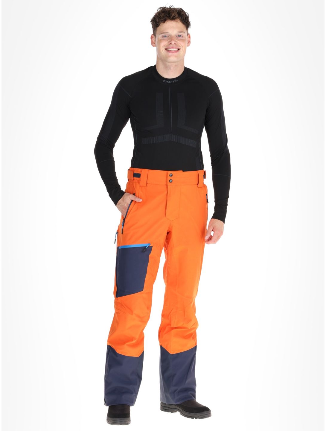 CMP, 34W2027 ski pants men Jaffa orange 