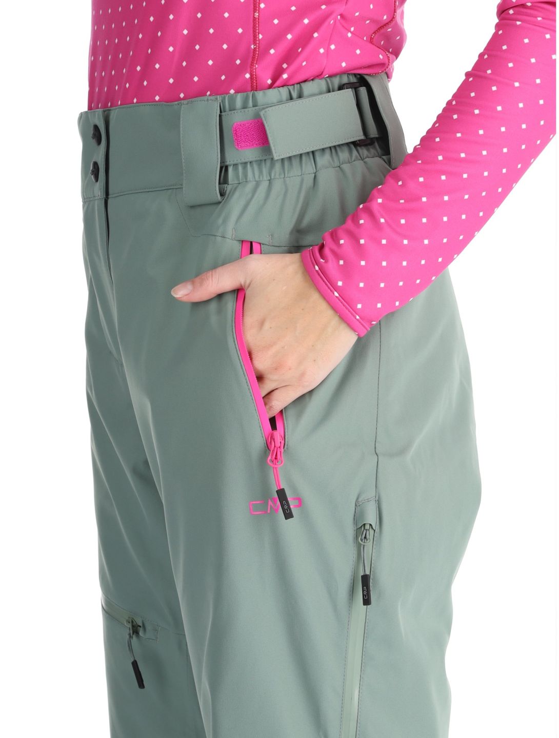 CMP, 34W2046 ski pants women Mineral green 